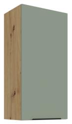 TEMPO KONDELA Dulăpior superior, aquamarine/stejar artisan, ARSANY 45 G-90 1F
