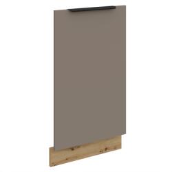 TEMPO KONDELA Uşă pentru maşina de spălat vase, sandgrau/stejar artisan, FRISBO ZM 713x446