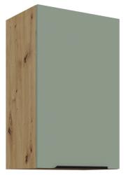 TEMPO KONDELA Dulăpior superior, aquamarine/stejar artisan, ARSANY 45 G-72 1F
