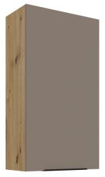 TEMPO KONDELA Dulăpior superior, sandgrau/stejar artisan, FRISBO 60 G-108 1F