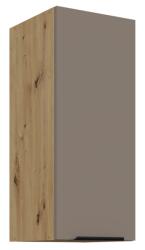 TEMPO KONDELA Dulăpior superior, sandgrau/stejar artisan, FRISBO 30 G-72 1F