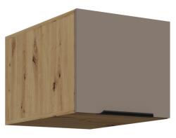 TEMPO KONDELA Dulăpior superior, sandgrau/stejar artisan, FRISBO 40 NAGU-36 1F