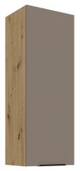 TEMPO KONDELA Dulăpior superior, sandgrau/stejar artisan, FRISBO 40 G-108 1F