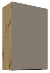 TEMPO KONDELA Dulăpior superior, sandgrau/stejar artisan, FRISBO 60 G-90 1F