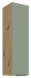TEMPO KONDELA Dulăpior superior, aquamarine/stejar artisan, ARSANY 30 G-108 1F