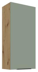 TEMPO KONDELA Dulăpior superior, aquamarine/stejar artisan, ARSANY 50 G-108 1F