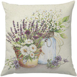 Cortimex Kft Flower shop levendulás B párnahuzat 45x45 cm