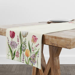 Cortimex Kft Tavaszi tulipánmező gobelin asztali futó 37x100 cm