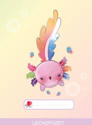 ICO Süni tűzött füzet A/5, 34 lap lecke, ICO, axolotl (ICO-7500085030)