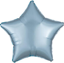  Kék Silk Lustre Pastel csillag fólia lufi 48 cm (DPA9914118) - eking