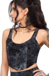 KILLSTAR top corset damă KILLSTAR - MIDNIGHT VALE - Blue - KSRA015037