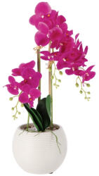 AdTrend Orhidee artificiala roz fucsia in ghiveci 21 x 60 cm (119404B)