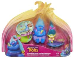 Hasbro Set figurine Trolls cu skateboard (B6558) Figurina