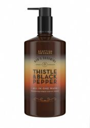The Scottish Fine Soaps Company Ingrijire Corp All-In-One Wash Thistle & Black Pepper Sampon Si Gel Dus 500 ml