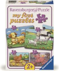 Ravensburger - Puzzle My First Puzzles: Animal families on the farm - 1 - 39 piese