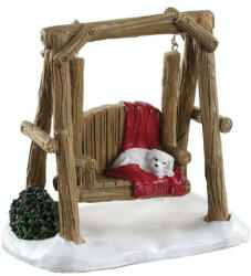 Lemax rustic log swing Vail Village 2018