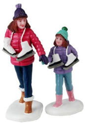 Lemax skating sisters s/2 Vail Village 2024