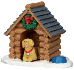 Lemax log cabin dog house Vail Village 2015