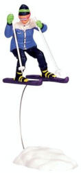Lemax skiing girl Vail Village 2003