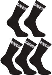 Pietro Filipi 5PACK zokni Pietro Filipi sportos magas fekete (5POC1) XL