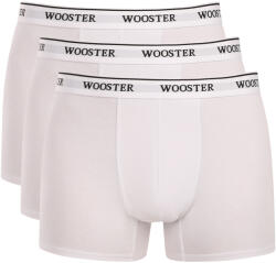 Wooster 3PACK férfi boxeralsó Wooster fehér (W-631) S