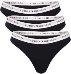 Tommy Hilfiger 3PACK tanga pentru femei Tommy Hilfiger negre (UW0UW05530 0R0) XS (185646)