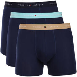 Tommy Hilfiger 3PACK boxeri pentru bărbați Tommy Hilfiger albastru închis (UM0UM03874 0YW) L (185659)