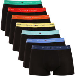 Tommy Hilfiger 7PACK boxeri pentru bărbați Tommy Hilfiger negri (UM0UM03895 06P) L (185652)