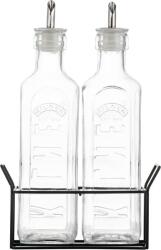 Kilner Dozatoare de ulei și oțet Kilner 2 x 600 ml pe suport vertical 3 el (0025.028)