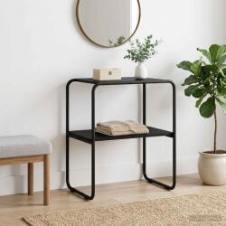 vidaXL Masa de consola Stejar Negru 60 x 42, 5 x 70 cm Lemn prelucrat GartenMobel Dekor (8007509)