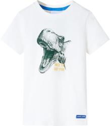 vidaXL Tricou pentru copii, gri, 92 GartenMobel Dekor (11729)