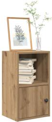 vidaXL Biblioteca, stejar artizanal, 31x24x52 cm, lemn prelucrat GartenMobel Dekor (860327) Biblioteca