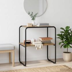 vidaXL Masa de consola Stejar Artizanal 60 x 42, 5 x 70 cm GartenMobel Dekor (8007514)
