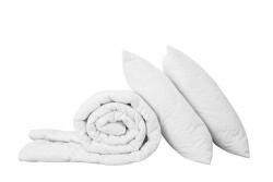 Kotonia Home Set 3 piese 1xpilota de iarna Kotonia Home - 2 persoane 200x220 cm 300g/m2, cu 2x perne 50x70, Alb, 100% Microfibra, puf siliconizat (000552)