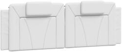 vidaXL fehér műbőr fejtámla párna 160 cm 1.85 kg (374798VidaXL)