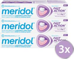 Meridol Fast Action 3 × 75 ml