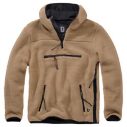 Brandit Teddyfleece dolgozó pulóver dzseki, teve, 7XL (BF-5023.70.7XL)