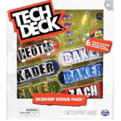 Tech Deck skateshop 6pcs cu accesorii Baker (6028845_BAKER) Figurina