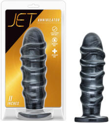 Blush Novelties Jet - XXL анално дилдо (черен) - lovesexshop