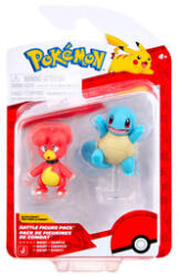  Set de 2 figurine Pokémon - Magby și Squirtle (PKW3581) Figurina