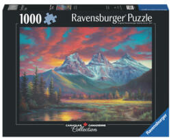 Ravensburger Puzzle 1000 buc - Alberta, cei trei frați (12000672) Puzzle