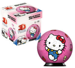 Ravensburger Puzzleball 3D 54 piese - Hello Kitty (74131)