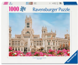 Ravensburger Puzzle 1000 piese - Palatul Cibeles, Madrid (12001914) Puzzle