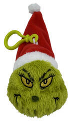  Clips pentru geantă cu căciulă Grinch, 8 cm (2289470)