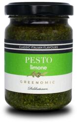  Pesto din busuioc 135 g, lămâie, Greenomic (GREE2001)