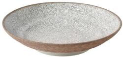 Made in Japan Bol ceramică CRAZED GREY 23 cm, 500 ml, maro, ceramică, MIJ (MIJC3036) Castron