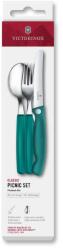 Victorinox Set de tacâmuri de călătorie SWISS CLASSIC, set 3 piese, verde, plastic, Victorinox (VN671943FC1) Tacam