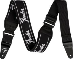 Fender Swell Neoprene Running Logo Black Curea de chitară (0990694209)