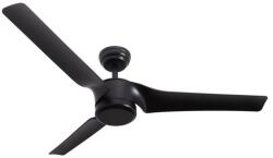 ZAMBELIS LIGHTS fekete vízvédett fényforrás nélküli mennyezeti ventilátor (ZAM-23004) IP44 (23004)