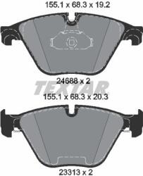 TEXTAR Fékbetét készlet TEXTAR 2468801 for BMW (2468801)